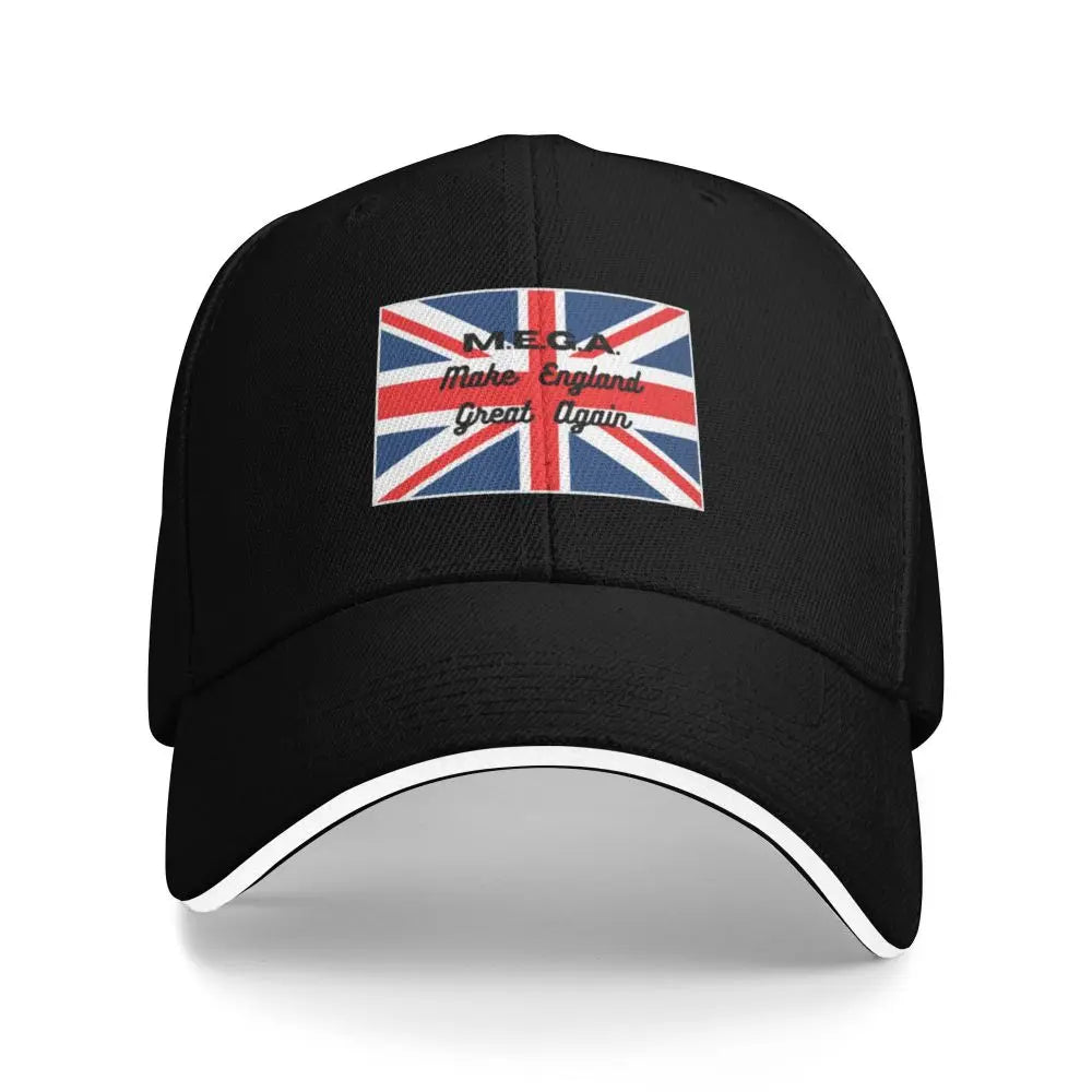 MEGA Make England Great Again Summer Baseball Caps Women Men Personalized Female Beach Dad Hats Peaked Cap