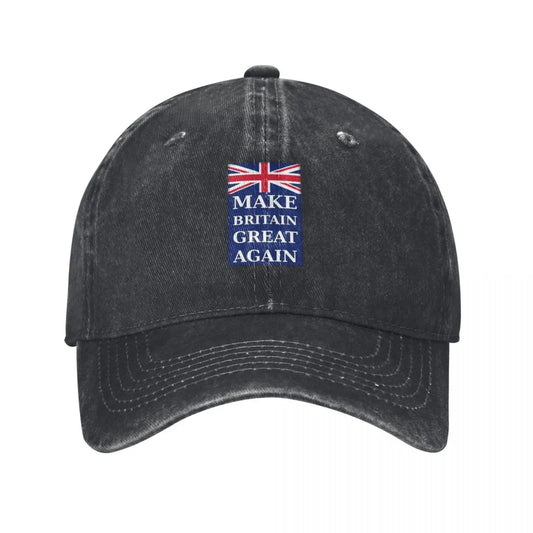 Make Britain Great Again - Portrait Baseball Cap Fishing cap Snapback Cap Dropshipping Men's Baseball Women's