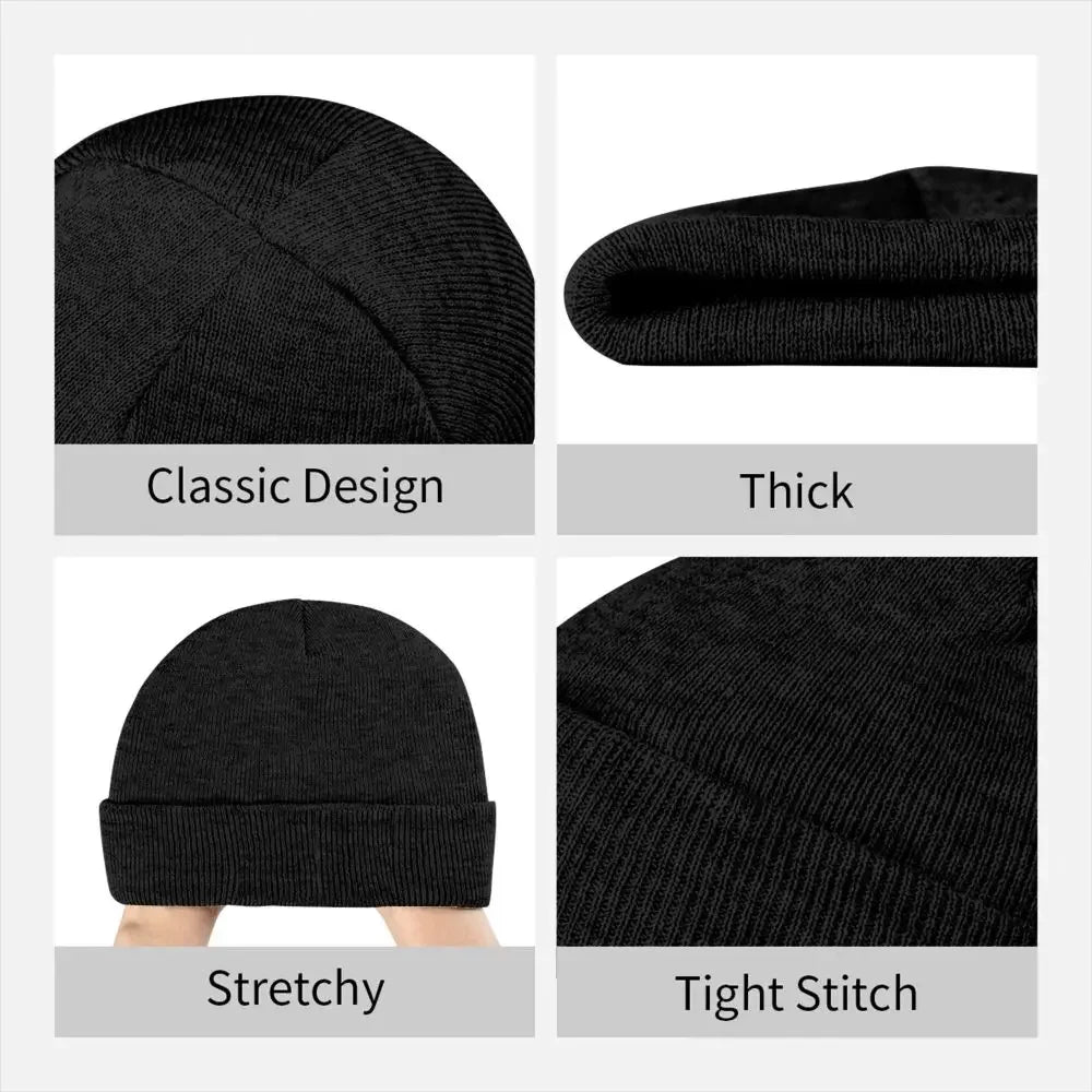 Make Europe Great Again Bonnet Hats Knitting Hat Female Male Vintage Warm Beanie Hats Autumn Gym Printed Cap