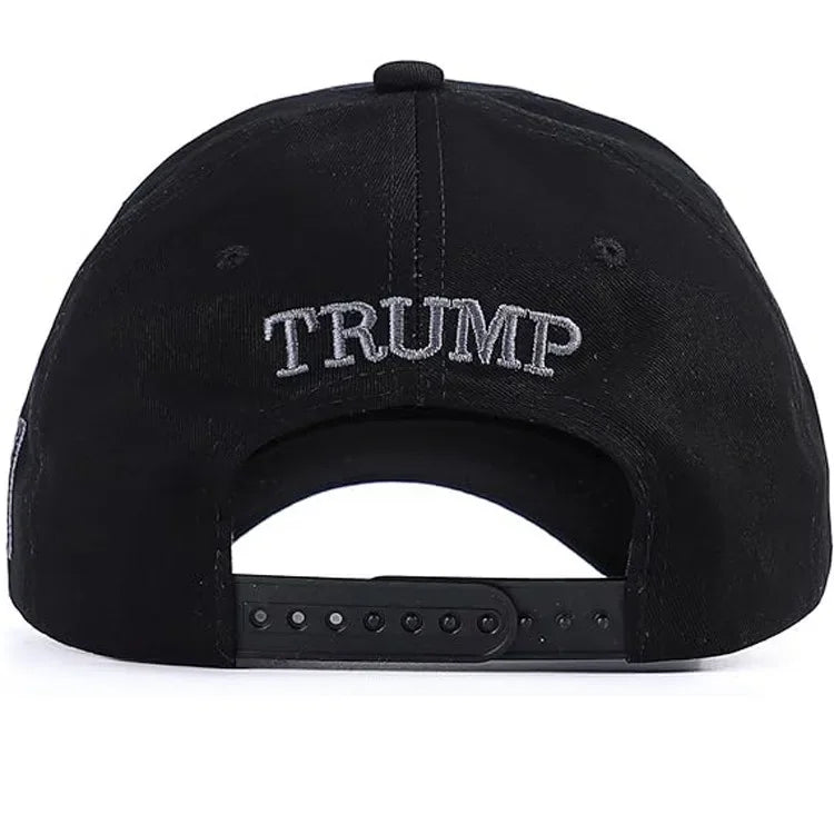 MAGA Cap Peaked Black Baseball Caps Make America Great Again Cosplay Hat US President Supporter Fans Peripherals Accessories