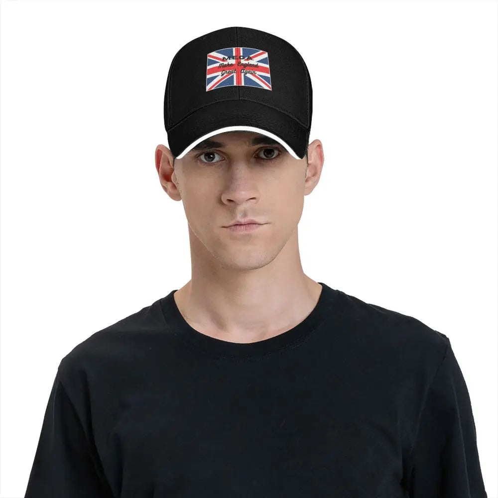 MEGA Make England Great Again Summer Baseball Caps Women Men Personalized Female Beach Dad Hats Peaked Cap